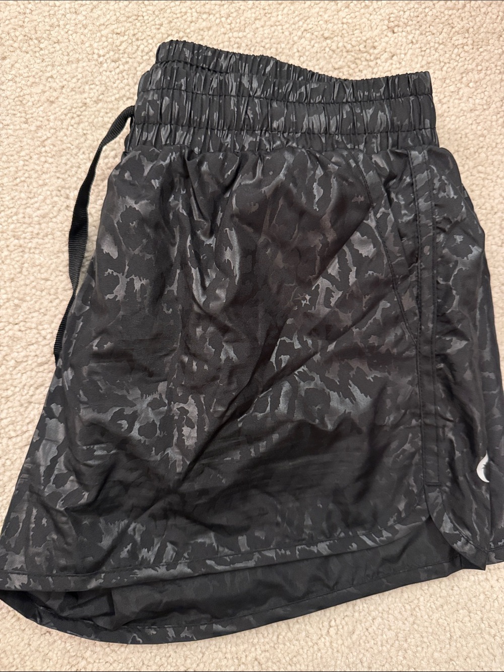 ZYIA Women's Leopard Bomber Shorts
